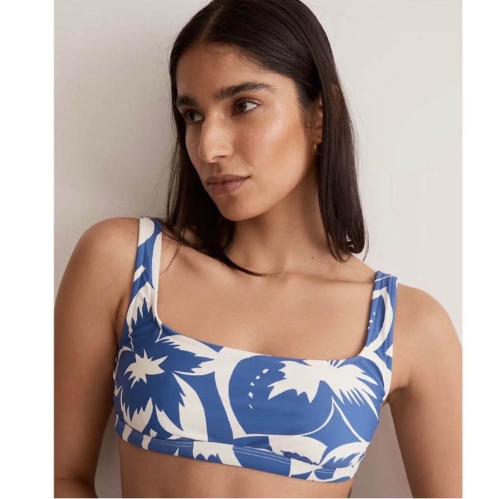 LMT: Madewell Second Wave Balconette Bikini Top in Tropicale Floral